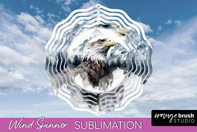 Wild Animals Wind Spinner - Camping Wind Spinner Sublimation Sublimation OrangeBrushStudio 