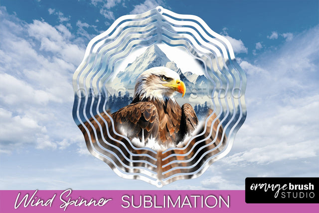 Wild Animals Wind Spinner - Camping Wind Spinner Sublimation Sublimation OrangeBrushStudio 