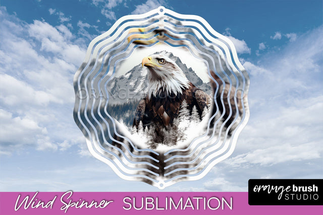 Wild Animals Wind Spinner - Camping Wind Spinner Sublimation Sublimation OrangeBrushStudio 
