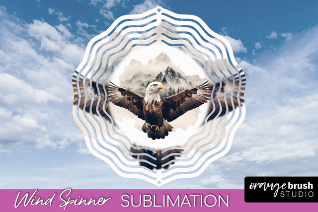 Wild Animals Wind Spinner - Camping Wind Spinner Sublimation Sublimation OrangeBrushStudio 