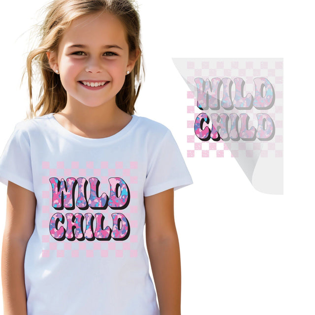 Wild Child Iron On Transfer Physical So Fontsy T-Shirt Iron-On Transfer Shop