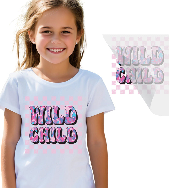 Wild Child Iron On Transfer Physical So Fontsy T-Shirt Iron-On Transfer Shop