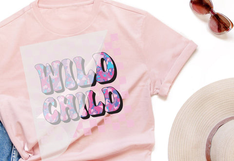 Wild Child Iron On Transfer Physical So Fontsy T-Shirt Iron-On Transfer Shop