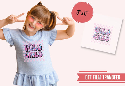 Wild Child Iron On Transfer Physical So Fontsy T-Shirt Iron-On Transfer Shop
