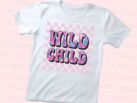 Wild Child Iron On Transfer Physical So Fontsy T-Shirt Iron-On Transfer Shop