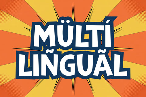 Wild Comic Font | Bold & Outline Playful Cartoon Font Font TonisArtStudio 