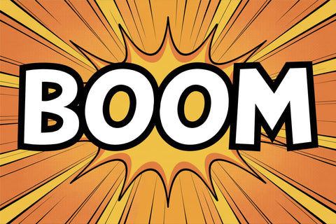 Wild Comic Font | Bold & Outline Playful Cartoon Font Font TonisArtStudio 