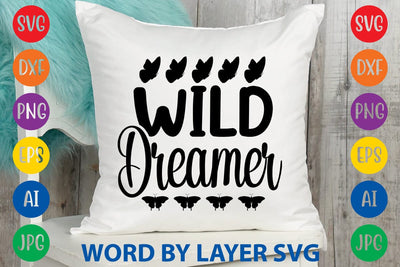 Wild Dreamer svg design SVG Rafiqul20606 