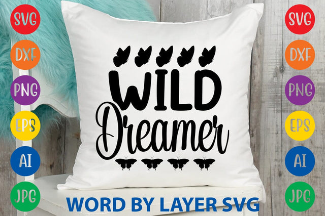 Wild Dreamer svg design SVG Rafiqul20606 