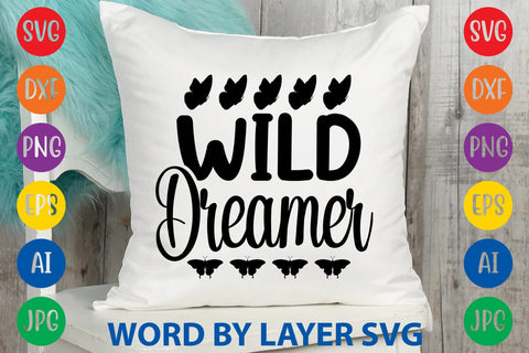 Wild Dreamer svg design SVG Rafiqul20606 