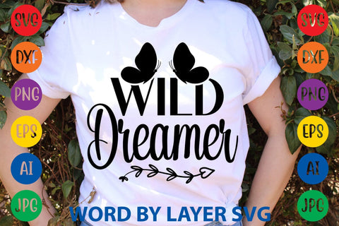 Wild Dreamer SVG DESIGN SVG Rafiqul20606 