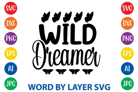 Wild Dreamer svg design SVG Rafiqul20606 