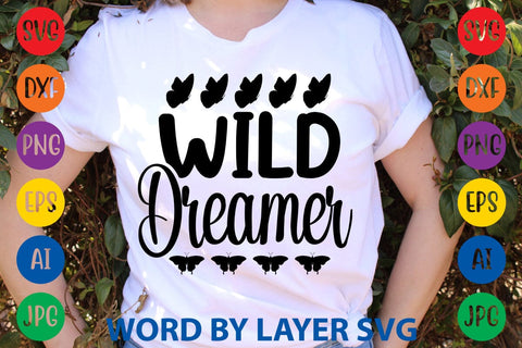 Wild Dreamer svg design SVG Rafiqul20606 