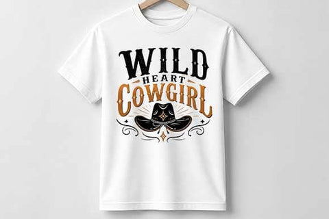 Wild Heart Cowgirl Western Cowgirl PNG Digital Download SVG BillahCrafts 