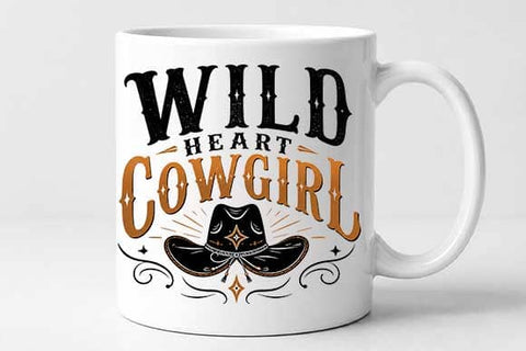 Wild Heart Cowgirl Western Cowgirl PNG Digital Download SVG BillahCrafts 