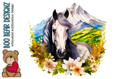 Wild Horse Sublimation Sublimation Boo Bear Designz 