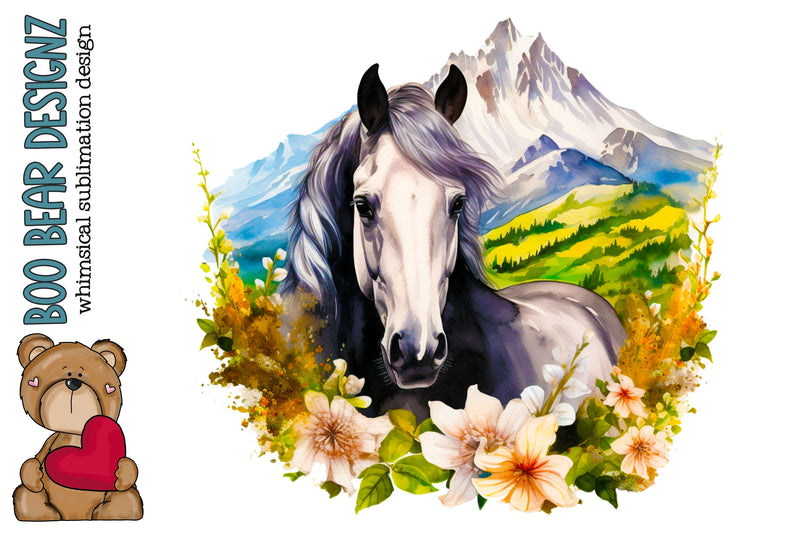 Wild Horse Sublimation Sublimation Boo Bear Designz 