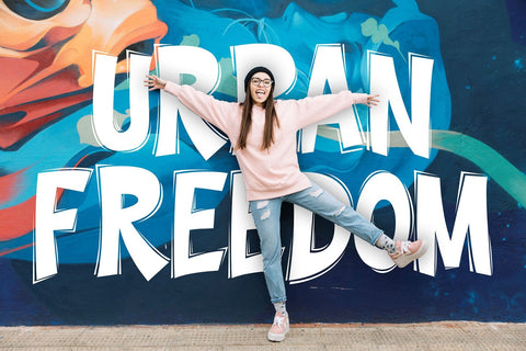 Wild Lines - Straight Urban Graffiti Font Font Mozzatype 