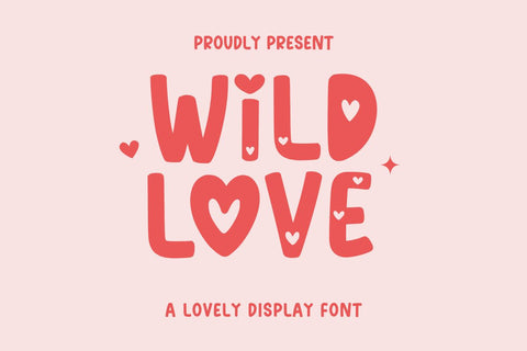 Wild Love - Cute Font Font Masyafi Studio 