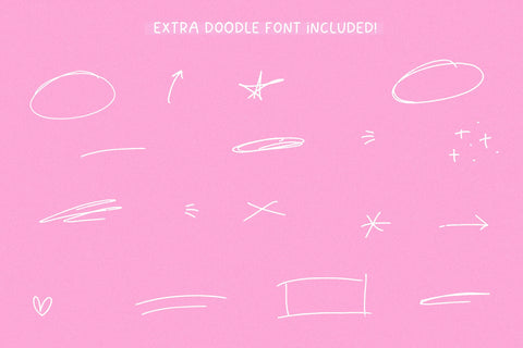 Wild Moon - Handwritten Font with Extras! Font KA Designs 