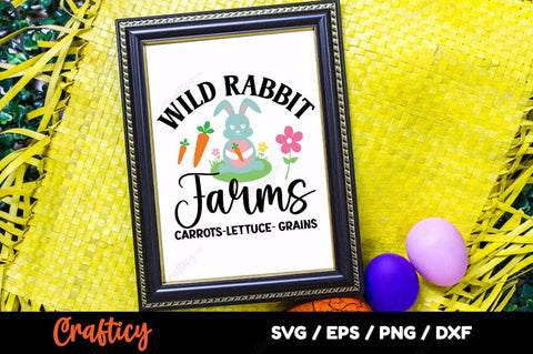 Wild Rabbit Farms Carrots-lettuce-Grains SVG Design SVG Designangry 