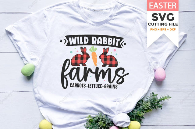 Wild Rabbit Farms Carrots-Lettuce-Grains SVG Design SVG Designangry 