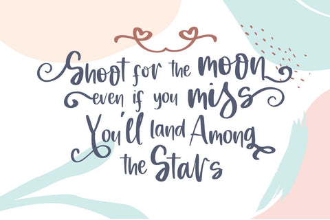 Wild Romance Font Dm Letter Studio 