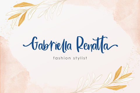 Wild Romance Font Dm Letter Studio 