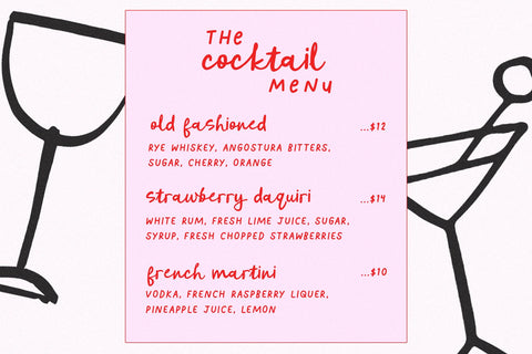 Wild Tansy - Whimsical Font Duo Font KA Designs 