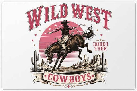 Wild West Cowboy PNG | Western Rodeo Digital Download SVG BillahCrafts 