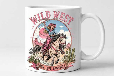 Wild West Cowgirl PNG Digital Download SVG BillahCrafts 