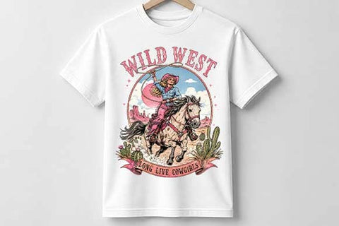 Wild West Cowgirl PNG Digital Download SVG BillahCrafts 