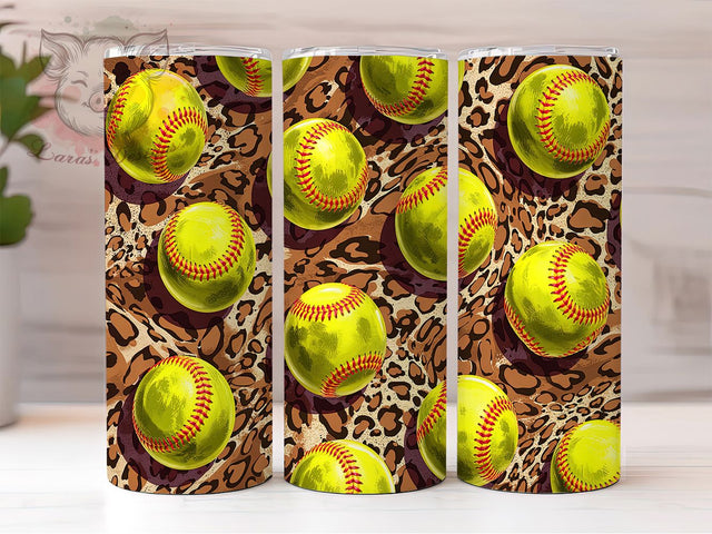 Wild West Sports Tumbler, Cowboy Softball Design, 20oz Rodeo Tumbler Wrap, Baseball Western Theme, Sublimation Cowgirl Gift, Custom Softball Tumbler, Wild West Game Day Tumbler Sublimation Lara' s Designs 
