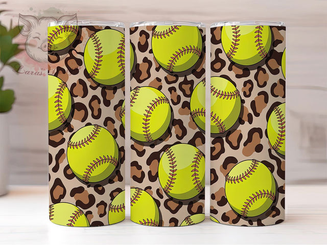 Wild West Sports Tumbler, Cowboy Softball Design, 20oz Rodeo Tumbler Wrap, Baseball Western Theme, Sublimation Cowgirl Gift, Custom Softball Tumbler, Wild West Game Day Tumbler Sublimation Lara' s Designs 