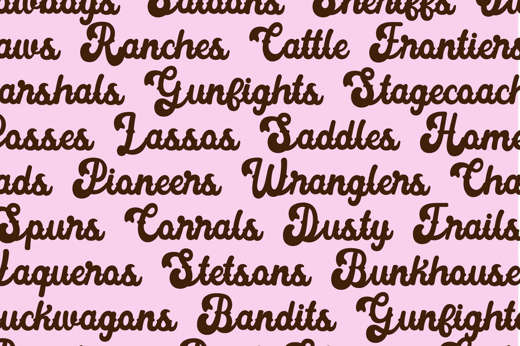 Wild & Western Font Bundle - So Fontsy