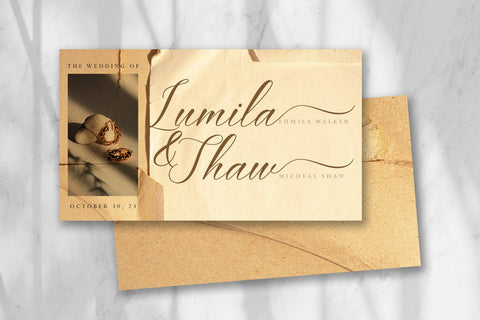 Wildane Script Font Fadeline Std. 