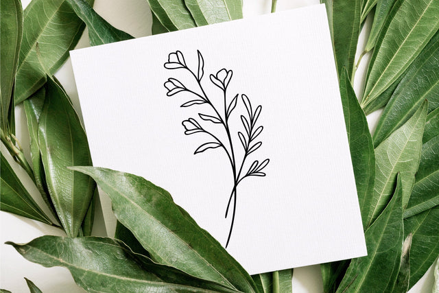 Wildflower Bouquet SVG RFCreative 