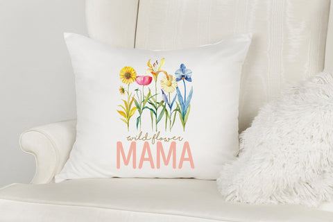 Wildflower Mama | Flower Quote Sublimation Sublimation CraftLabSVG 