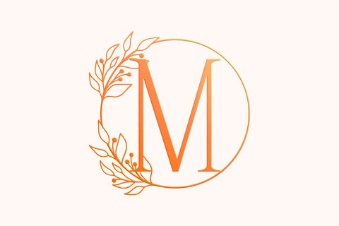 Wildflower Monogram Font Masyafi Studio 