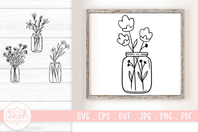 Wildflower SVG Cut File SVG dapiyupi store 