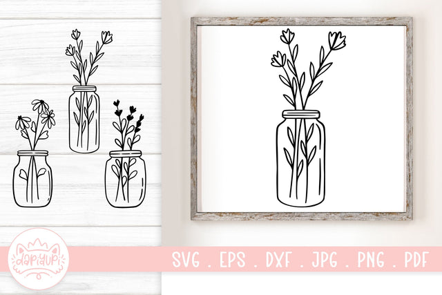 Wildflower SVG Cut File SVG dapiyupi store 