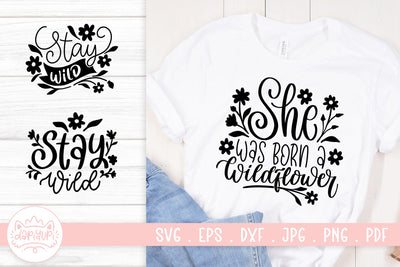 Wildflower SVG Cut File SVG dapiyupi store 