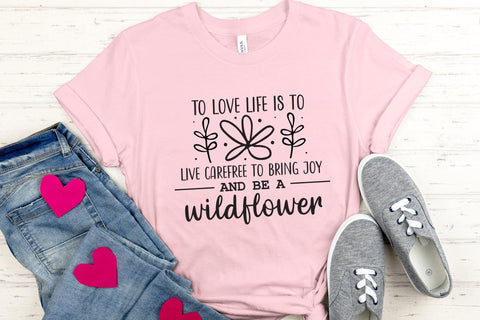 Wildflower SVG | Wildflower Quote SVG SVG CraftLabSVG 