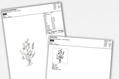 Wildflowers for Machine Embroidery Embroidery/Applique DESIGNS SvgOcean 