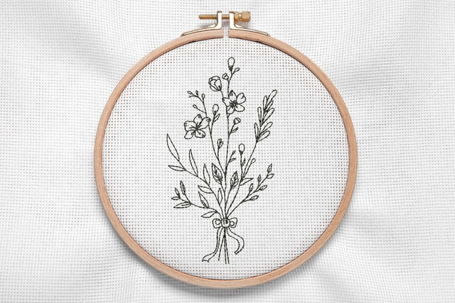 Wildflowers for Machine Embroidery Embroidery/Applique DESIGNS SvgOcean 