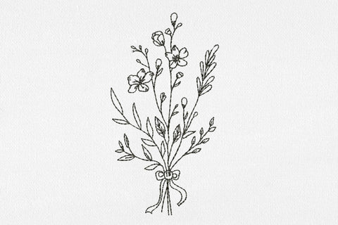 Wildflowers for Machine Embroidery Embroidery/Applique DESIGNS SvgOcean 