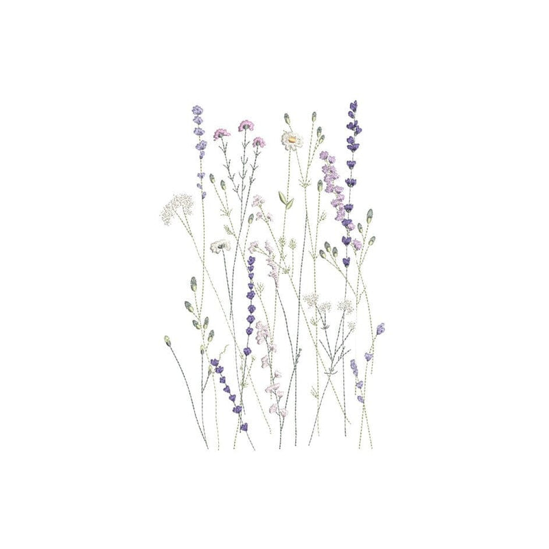 Wildflowers Machine Embroidery Design, 3 sizes, Instant Download Embroidery/Applique DESIGNS Nino Nadaraia 