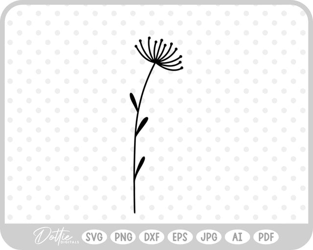 Wildflowers SVG DottieDigitals 