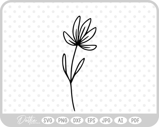 Wildflowers SVG DottieDigitals 