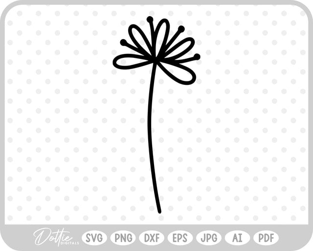 Wildflowers SVG DottieDigitals 